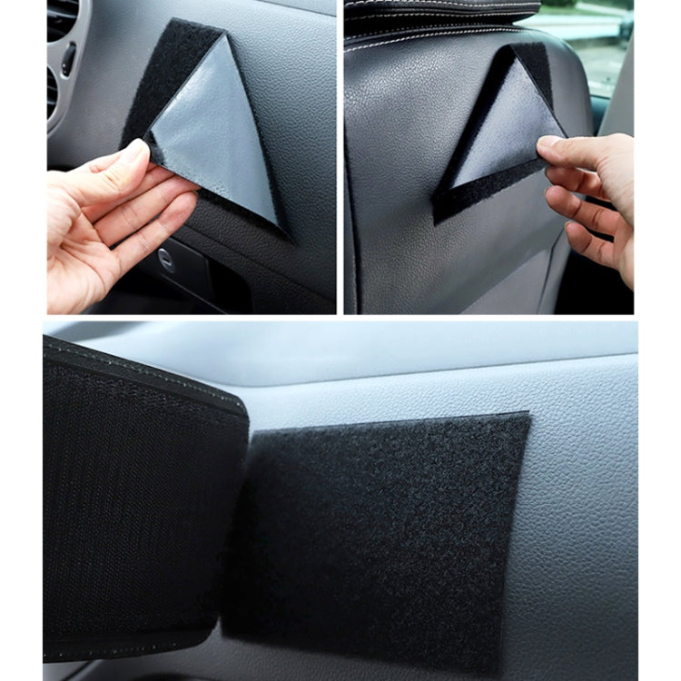 Paste Car Storage Bag Car Seat Quilting Storage Bag Instrument Panel Hanging Bag (Stripe) - Stowing Tidying by buy2fix | Online Shopping UK | buy2fix