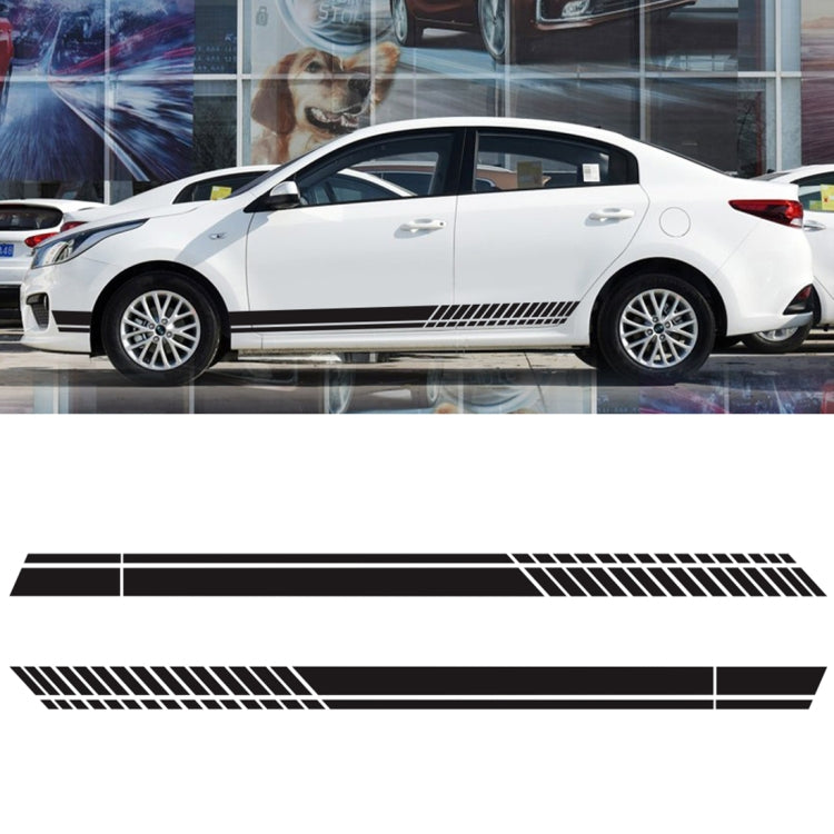 Car Styling Stripe PVC Sticker Auto Decorative Sticker (Black) - Decorative Sticker by buy2fix | Online Shopping UK | buy2fix