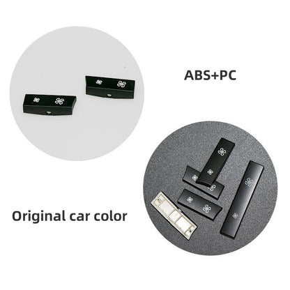 Car Wind Power Switch Air Conditioning Air Volume Button for BMW 5 Series 2011-2017 / 7 Series 2009-2015, Left High Configuration - In Car by buy2fix | Online Shopping UK | buy2fix