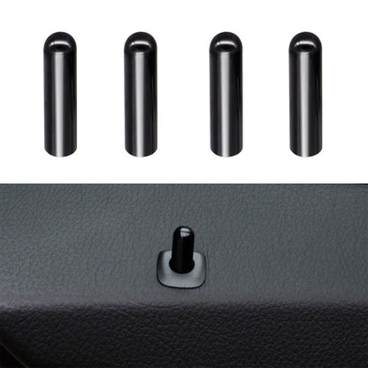 4 PCS Car Unlock Cover Door Bolt Door Handle for BMW X1 / X6(Black) - In Car by buy2fix | Online Shopping UK | buy2fix