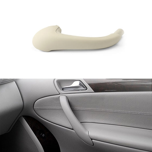 Car Front Right Inside Doors Handle Pull Trim Cover for Mercedes-Benz C-class W203 -2007, Left Driving (Beige) - In Car by buy2fix | Online Shopping UK | buy2fix