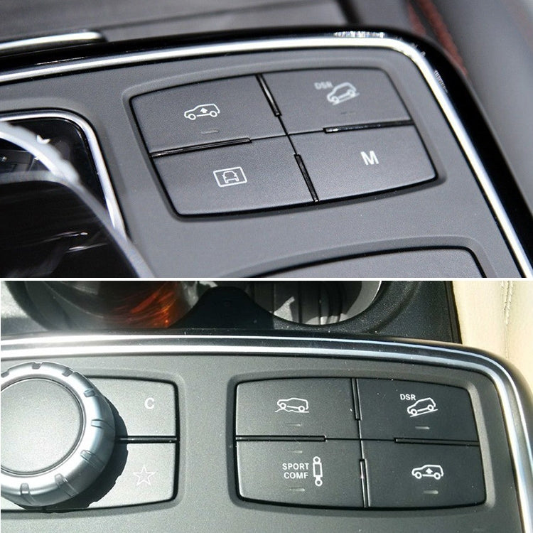 Car Model B3 Downhill Auxiliary Switch Shift Button for Mercedes-Benz GL GLE Class W166, Left Driving - In Car by buy2fix | Online Shopping UK | buy2fix