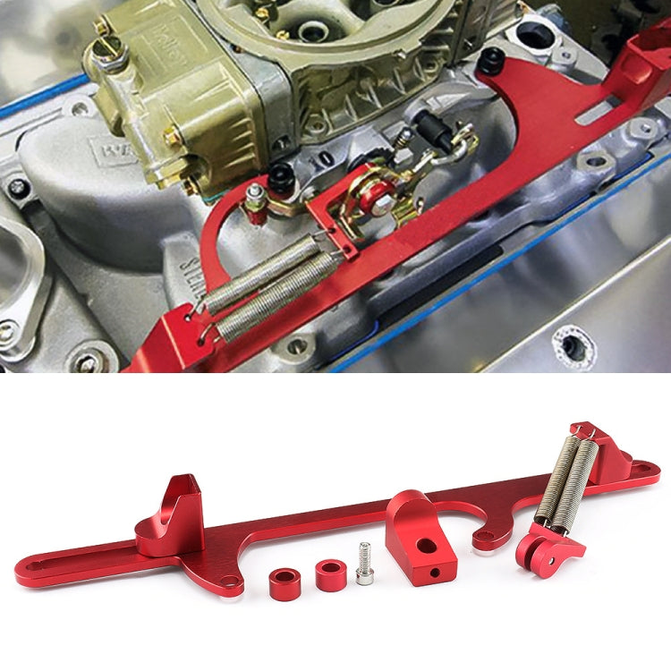 Car Modification Accessories Aluminum Alloy 4500 Series Cable Base Throttle Bracket Throttle Valve Cable(Red) - In Car by buy2fix | Online Shopping UK | buy2fix