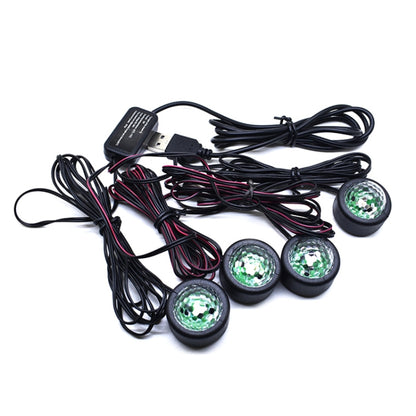 Universal Car  LED Atmosphere Lights Emergency Foot Light Ordinary Version -  by buy2fix | Online Shopping UK | buy2fix