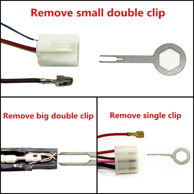 59 in 1 Car Plug Circuit Board Wire Harness Terminal Extraction Pick Connector Crimp Pin Back Needle Remove Tool - In Car by buy2fix | Online Shopping UK | buy2fix