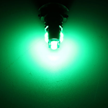 4 PCS T10 DC12V / 2W Car Clearance Light 10LEDs SMD-3030 Lamp Beads (Green Light) - In Car by buy2fix | Online Shopping UK | buy2fix