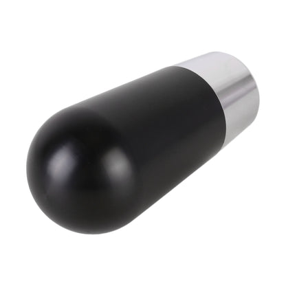 Universal Car Small Ellipsoid Resin + Carbon Fiber Metal Gear Shift Knob (Black) - In Car by buy2fix | Online Shopping UK | buy2fix