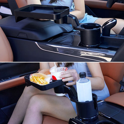 Car 360 Degree Rotation Water Cup Holder Multi-functional Dining Table - In Car by buy2fix | Online Shopping UK | buy2fix