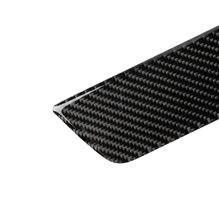 2 PCS Carbon Fiber Car Back Door Threshold Decorative Sticker for Tesla Model 3 -  by buy2fix | Online Shopping UK | buy2fix