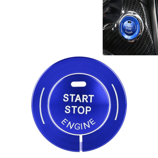 Car Engine Start Key Push Button Ring Trim Sticker for Infiniti (Blue) - In Car by buy2fix | Online Shopping UK | buy2fix