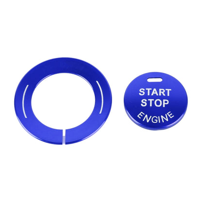 Car Engine Start Key Push Button Ring Trim Sticker for Infiniti (Blue) - In Car by buy2fix | Online Shopping UK | buy2fix