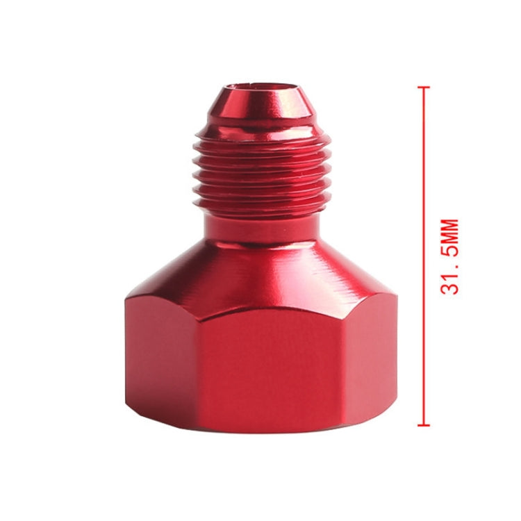 AN10 to AN8 Male and Female Connector Conversion Screw Oil Cooler Conversion Reducer Adapter (Red) - In Car by buy2fix | Online Shopping UK | buy2fix