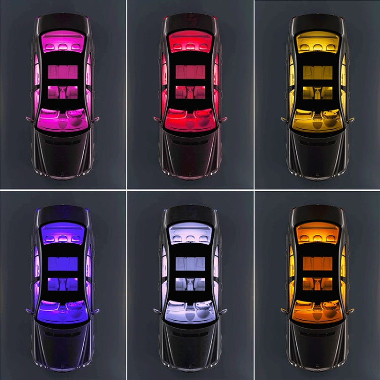 Y12 USB Car Colorful RGB Foot LED Atmosphere Light - In Car by buy2fix | Online Shopping UK | buy2fix