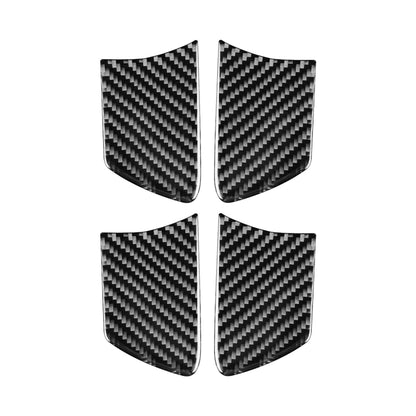 Car Carbon Fiber Inside Door Bowl Decorative Sticker for Toyota Highlander 2014-2019, Left Drive - In Car by buy2fix | Online Shopping UK | buy2fix