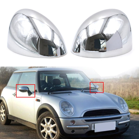 For BMW Mini Cooper R52 R50 R53 2001-2006 Car Rearview Mirror Cap Cover 489120050 - In Car by buy2fix | Online Shopping UK | buy2fix