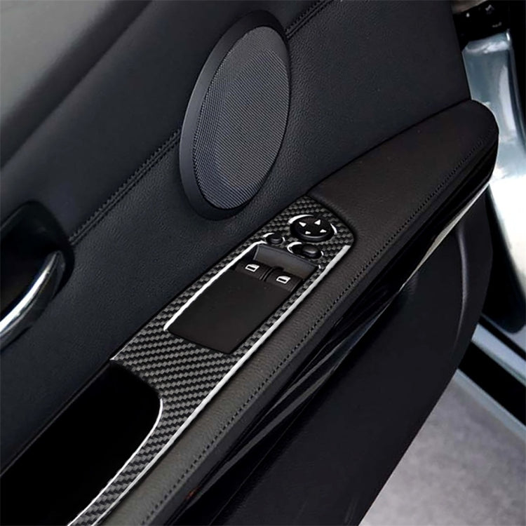 2 PCS Carbon Fiber Car Left Driving Lifting Panel Decorative Sticker for BMW E92 2005-2012, Diameter: 40.4cm -  by buy2fix | Online Shopping UK | buy2fix