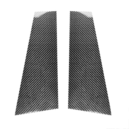 2 in 1 Car Carbon Fiber B-pillar Decorative Sticker for Mercedes-Benz CLA&#160;W117 2013-2019, Left and Right Drive Universal -  by buy2fix | Online Shopping UK | buy2fix