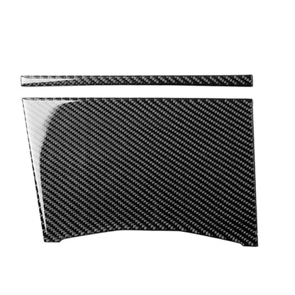 2 in 1 Car Carbon Fiber Water Cup Cover Decorative Sticker for BMW 3 Series G20/G28/325Li/330d/335 2019-2020, Right Drive -  by buy2fix | Online Shopping UK | buy2fix