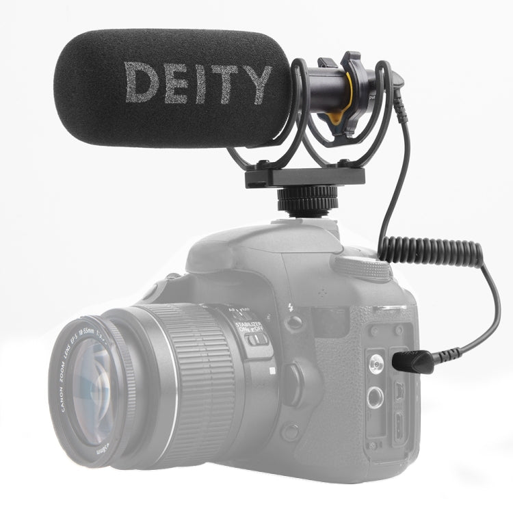 Deity V-Mic D3 Pro Directional Condenser Shotgun Microphone with Shock Mount (Black) - Camera Microphone by Aputure | Online Shopping UK | buy2fix