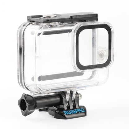 RUIGPRO for GoPro HERO8 Black 45m Waterproof Housing Protective Case with Buckle Basic Mount & Screw(Transparent) - DJI & GoPro Accessories by RUIGPRO | Online Shopping UK | buy2fix