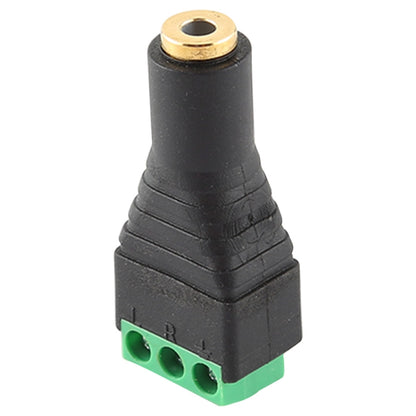 3.5mm Female Plug 3 Pin Terminal Block Stereo Audio Connector - Audio Adapter by buy2fix | Online Shopping UK | buy2fix