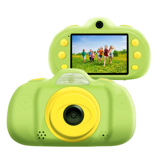 P8 2.4 inch Eight-megapixel Dual-lens Children Camera, Support for 32GB TF Card (Green) - Consumer Electronics by buy2fix | Online Shopping UK | buy2fix