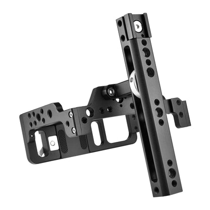 YELANGU C15-B YLG0711A-A Video Camera Cage Stabilizer with Handle for Nikon Z6 / Z7(Black) - Camera Accessories by YELANGU | Online Shopping UK | buy2fix