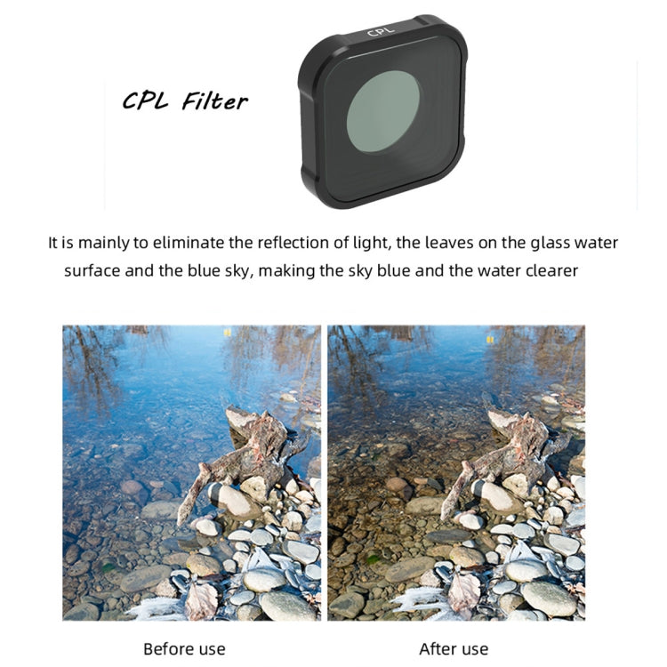 JSR KB Series CPL+ND8+ND16 Lens Filter for GoPro HERO10 Black / HERO9 Black - DJI & GoPro Accessories by JSR | Online Shopping UK | buy2fix