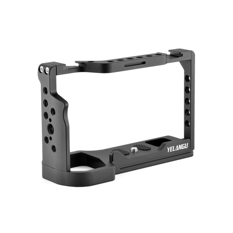 YELANGU C24 Video Camera Cage Stabilizer for Sony Alpha 7C / A7C / ILCE-7C (Black) - Camera Accessories by YELANGU | Online Shopping UK | buy2fix