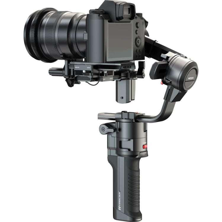 MOZA AirCross 3 Standard 3 Axis Handheld Anti-shake Gimbal Stabilizer for DSLR Camera, Load: 3.2kg (Black) - Handheld Stabilizer by MOZA | Online Shopping UK | buy2fix