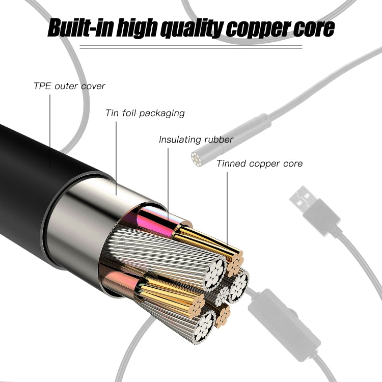 P20 4.3 Inch Screen Display HD1080P Inspection Endoscope with 8 LEDs, Length: 10m, Lens Diameter: 8mm, Hard Line - Consumer Electronics by buy2fix | Online Shopping UK | buy2fix