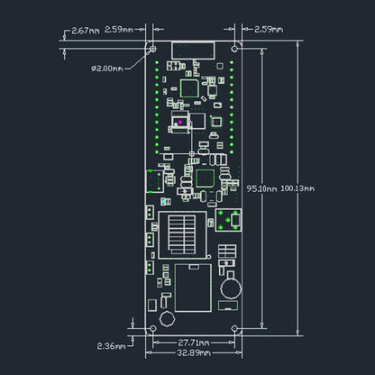 TTGO T-Beamv1.0 ESP32 Chipset Bluetooth WiFi Module 915MHz LoRa NEO-6M GPS Module with SMA Antenna, Original Version - Module by TTGO | Online Shopping UK | buy2fix