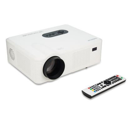 CL720 3000LM 1280x800 Home Theater LED Projector with Remote Controller, Support HDMI, VGA, YPbPr, Video, Audio, TV, USB Interfaces(White) - LED Projector by buy2fix | Online Shopping UK | buy2fix