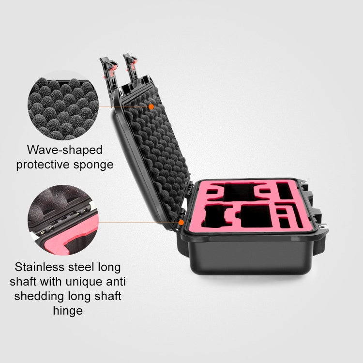 PGYTECH P-SP-101 Shockproof Waterproof Explosion-proof Hard Box Carrying Case for DJI Shark (Black) - Backpacks & Bags by PGYTECH | Online Shopping UK | buy2fix