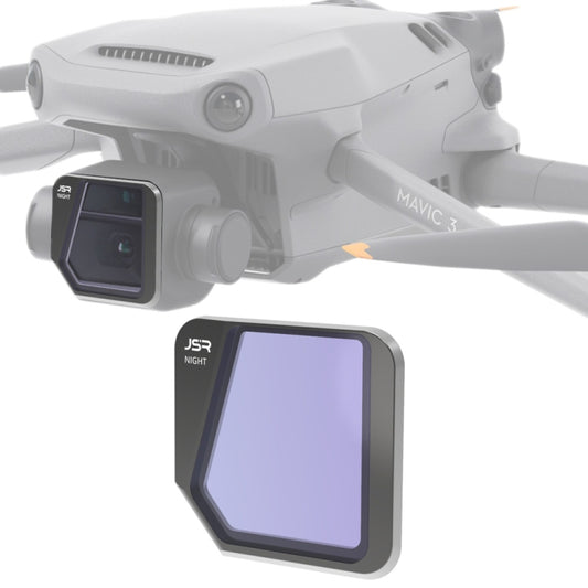 JSR Drone NIGHT Light Pollution Reduction Lens Filter for DJI Mavic 3 - DJI & GoPro Accessories by JSR | Online Shopping UK | buy2fix