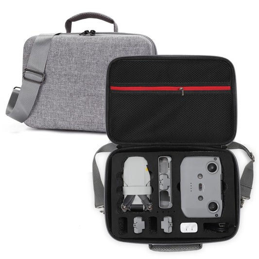 For DJI Mini 2 SE Grey Shockproof Carrying Hard Case Shoulder Bag, Size: 29 x 19.5 x 12.5cm (Black) - DJI & GoPro Accessories by buy2fix | Online Shopping UK | buy2fix