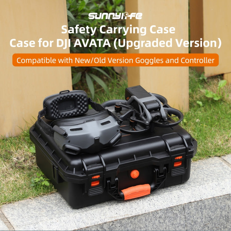 For DJI Avata Sunnylife AQX-6-U Upgraded Waterproof Shockproof Safety Carry Case Storage Bag (Black) -  by Sunnylife | Online Shopping UK | buy2fix