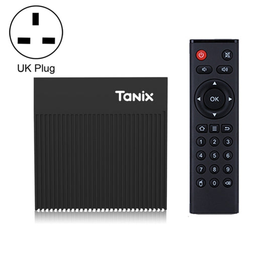 Tanix X4 Android 11 Smart TV Box, Amlogic S905X4 Quad Core, 4GB+32GB, Dual Wifi, BT(UK Plug) - Consumer Electronics by buy2fix | Online Shopping UK | buy2fix