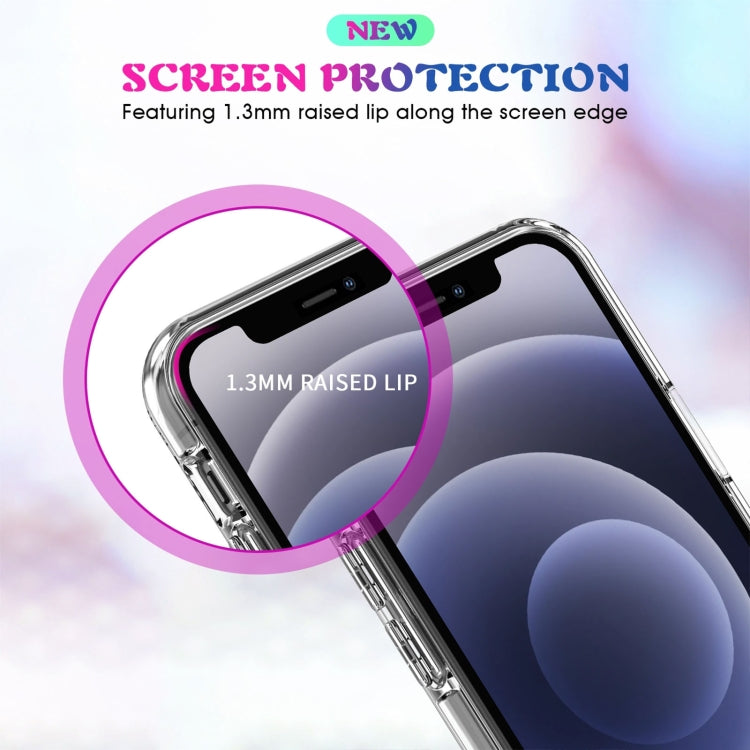 For iPhone XS Max Magsafe Case Simple Magnetic Ring All-inclusive Clear Crystal Acrylic PC +TPU Shockproof Case(Transparent) - More iPhone Cases by buy2fix | Online Shopping UK | buy2fix
