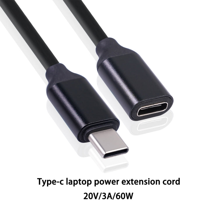 Type-C / USB-C Male to Female PD Power Extended Cable, Length:1.5m - Computer & Networking by buy2fix | Online Shopping UK | buy2fix