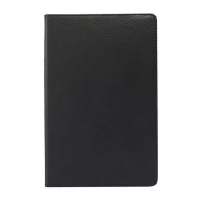 For Lenovo Tab M10 Plus 10.3 360 Degree Rotation Litchi Texture Flip Leather Case with Holder(Black) - Mobile Accessories by buy2fix | Online Shopping UK | buy2fix