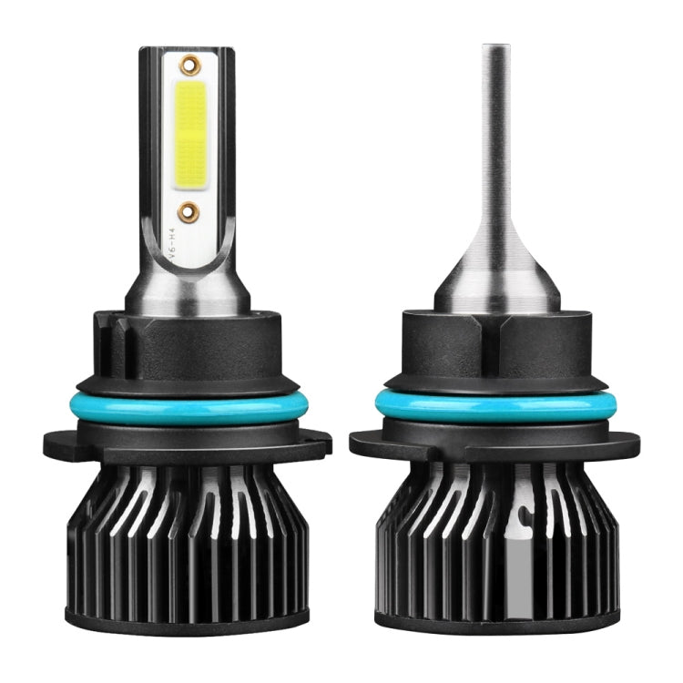 F2 9004 / HB1 2 PCS DC9-36V / 25W / 6000K / 2500LM IP68 Waterproof Car LED Headlight(Cold White Light) - In Car by buy2fix | Online Shopping UK | buy2fix