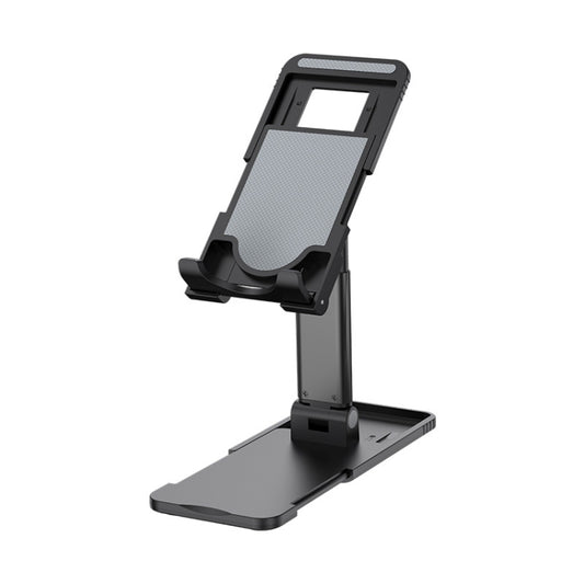 Remax RM-C54 Desktop Telescopic Stand Pro for All Mobile Phones & Tablets within 12 inch(Black) - Desktop Holder by REMAX | Online Shopping UK | buy2fix