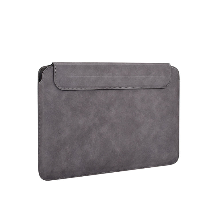 PU03 Lightweight Sheepskin Notebook Liner Bag, Size:14.1-15.4 inch(Deep Space Gray) - 15 inch by buy2fix | Online Shopping UK | buy2fix