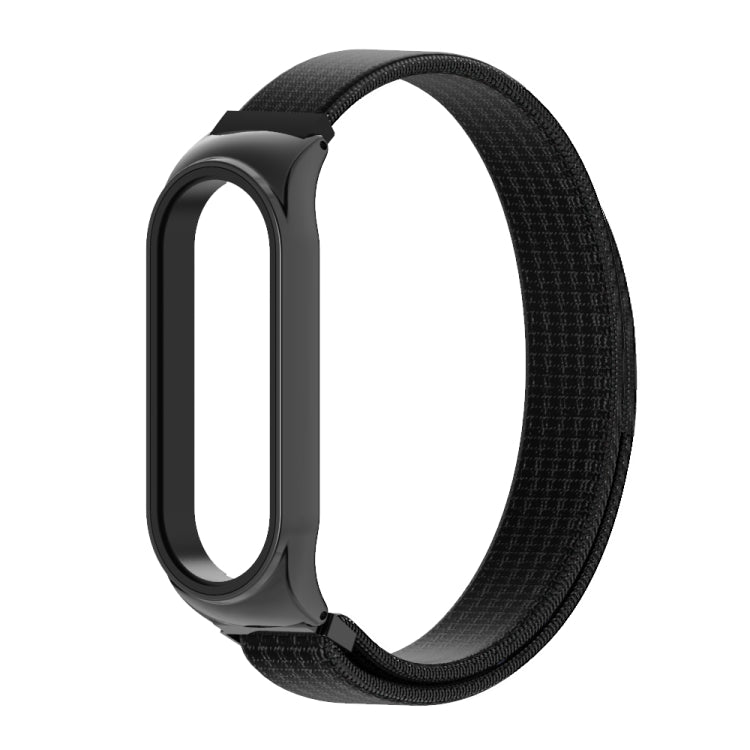 For Xiaomi Mi Band 6 / 5 / 4 / 3 Mijobs CS Breathable Nylon Watch Band(Black) - Watch Bands by MIJOBS | Online Shopping UK | buy2fix