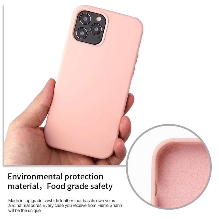 For iPhone 13 Pro Solid Color Liquid Silicone Shockproof Protective Case (White) - iPhone 13 Pro Cases by buy2fix | Online Shopping UK | buy2fix