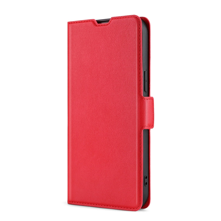 Ultra-thin Voltage Side Buckle PU + TPU Horizontal Flip Leather Case with Holder & Card Slot For iPhone 11(Red) - iPhone 11 Cases by buy2fix | Online Shopping UK | buy2fix