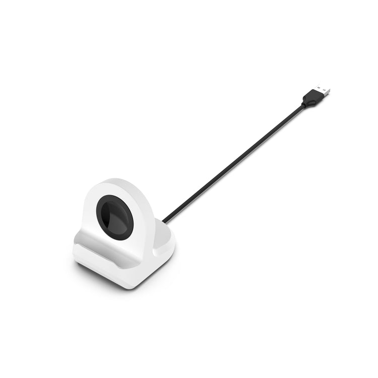 For Samsung Galaxy Watch4 Classic / Galaxy Watch4 Universal Silicone Charging Stand Holder without Charging Cable(White) - Charger by buy2fix | Online Shopping UK | buy2fix