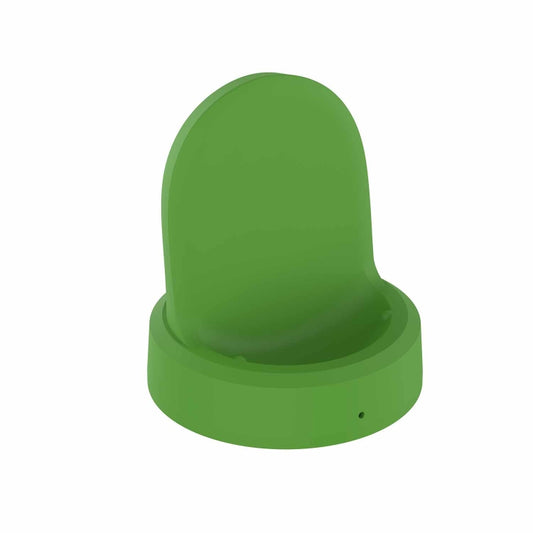 For Samsung Galaxy Watch4 Classic / Galaxy Watch4 Universal Silicone Charger Holder(Green) - Charger by buy2fix | Online Shopping UK | buy2fix