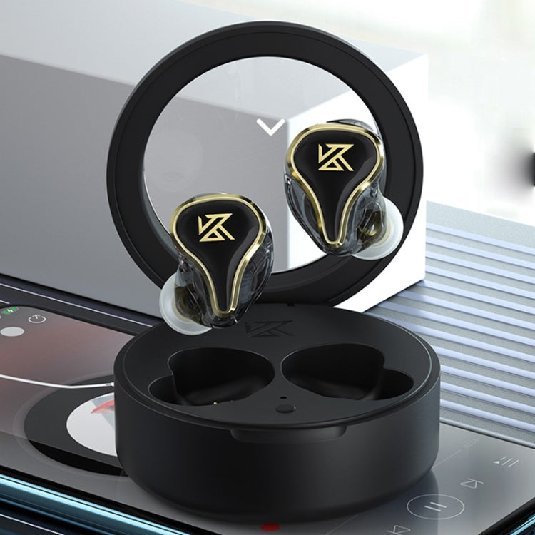 KZ SK10 1DD+1BA Hybrid Technology Bluetooth 5.2 True Wireless TWS Earphone(Black) - TWS Earphone by KZ | Online Shopping UK | buy2fix